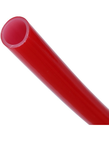 Труба из сшитого полиэтилена STOUT 20х2,0 PE-Xa/EVOH красная (бухта 200 м)