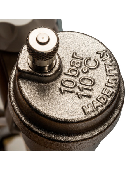 Коллектор STOUT из латуни в сборе без расходомеров 8 вых.