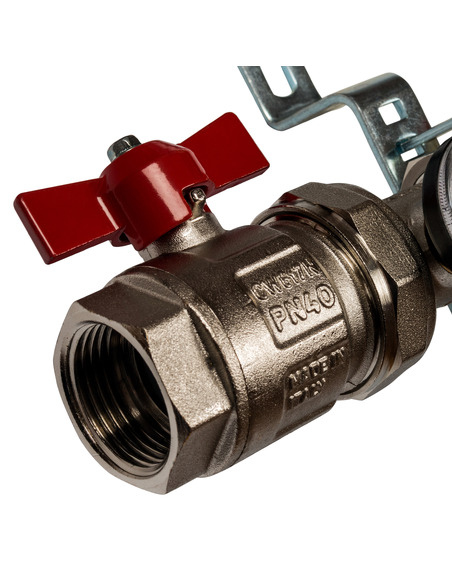 Коллектор STOUT из нержавеющей стали в сборе без расходомеров 6 вых.