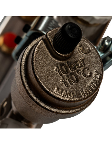 Коллектор STOUT из нержавеющей стали в сборе без расходомеров 6 вых.