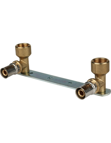 Комплект для смесителя STOUT 16x1/2" ВР настенный для металлопластиковых труб пресс