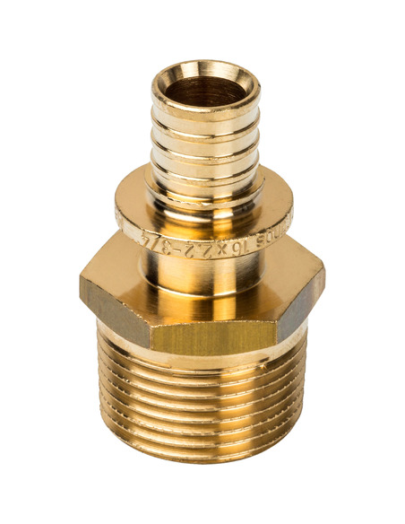 Переходник STOUT 16x3/4" НР для труб из сшитого полиэтилена