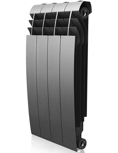 Биметаллический радиатор Royal Thermo BiLiner Silver Satin 500 х4