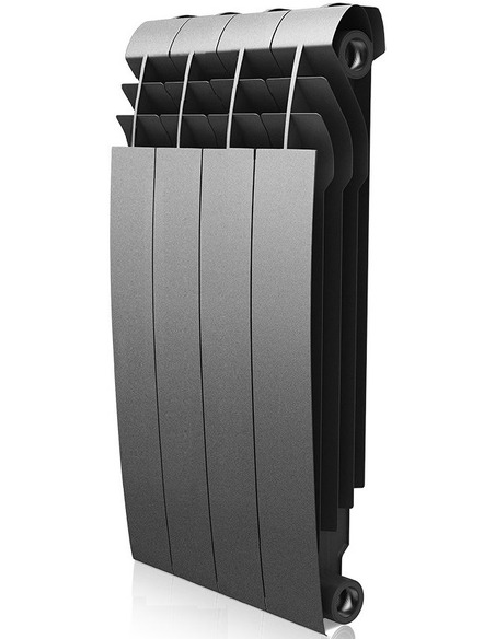 Биметаллический радиатор Royal Thermo BiLiner Silver Satin 500 х4