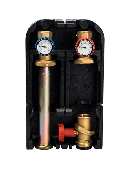 Насосная группа STOUT с прямым контуром 1 1/4" без насоса