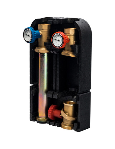 Насосная группа STOUT с прямым контуром 1 1/4" без насоса