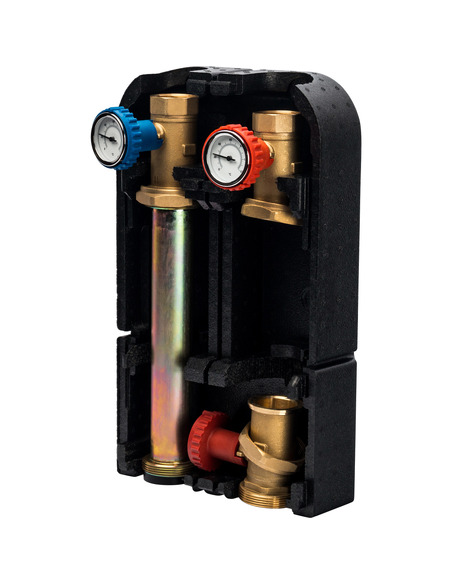 Насосная группа STOUT с прямым контуром 1 1/4" без насоса