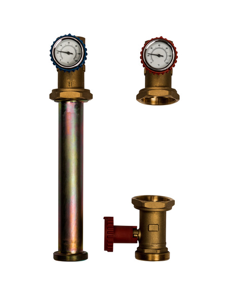 Насосная группа STOUT с прямым контуром 1 1/4" без насоса