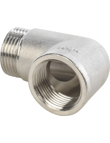 Угольник никелированный STOUT 3/4" ВР-НР