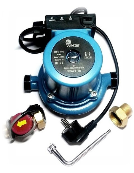 Насос повышения давления Wester WPA 20-120