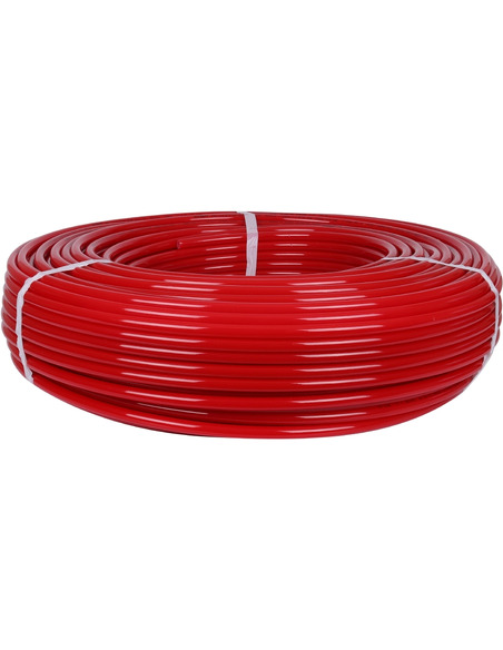 Труба из сшитого полиэтилена STOUT 16х2,0 PE-Xa/EVOH красная (бухта 200 м)