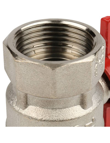 Кран шаровой STOUT стандартнопроходной 1" ВР-НР (бабочка)