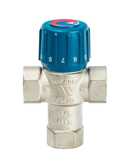 Термостатический смесительный клапан Watts AM63C AQUAMIX 25-50°C, 3/4" ВР, Kvs 1,9