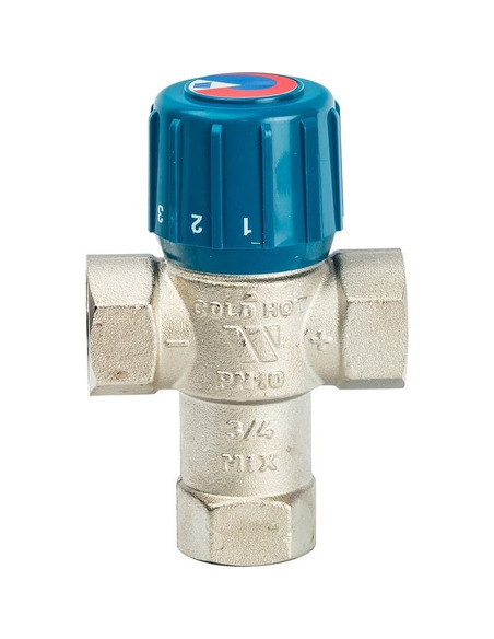 Термостатический смесительный клапан Watts AM63C AQUAMIX 25-50°C, 3/4" ВР, Kvs 1,9