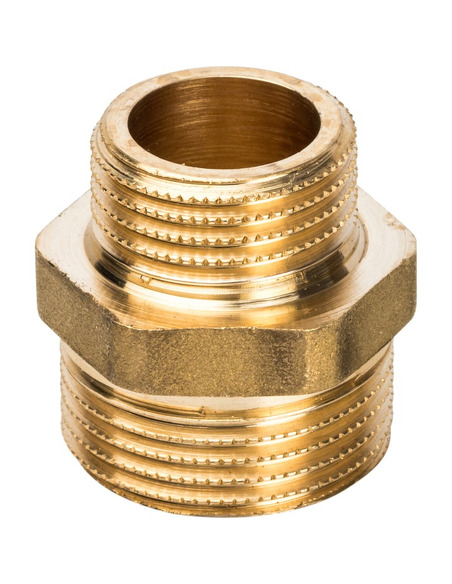 Ниппель переходной STOUT 3/4"х1/2" НР Ниппель переходной STOUT 3/4"х1/2" НР