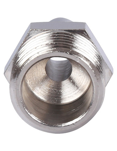 Штуцер никелированный STOUT 1/2"х10 НР