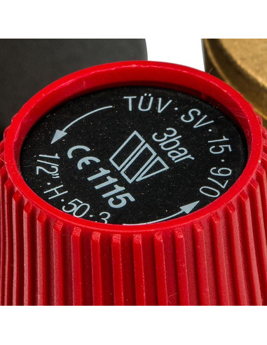 Группа безопасности котла Watts KSG 30/N, 3 бар до 50 кВт в теплоизоляции