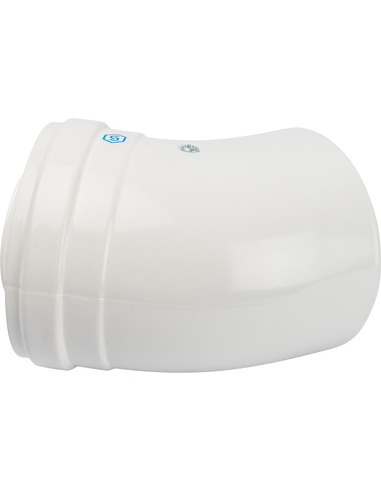 Отвод STOUT Ø60/100 - 45° п/м конденсац.