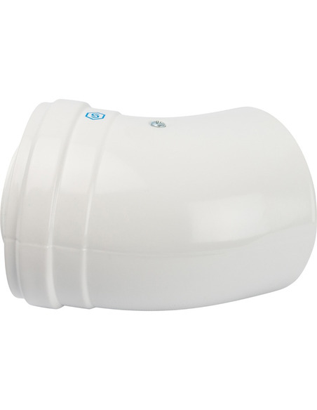 Отвод STOUT Ø60/100 - 45° п/м конденсац.