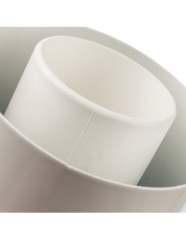 Отвод STOUT Ø60/100 - 45° п/м конденсац.