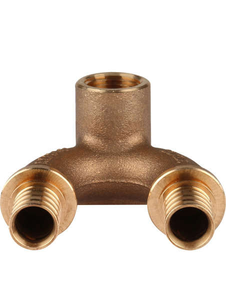 Угольник настенный проходной РЕХАУ RAUTITAN RX 16х1/2"х16 ВР короткий