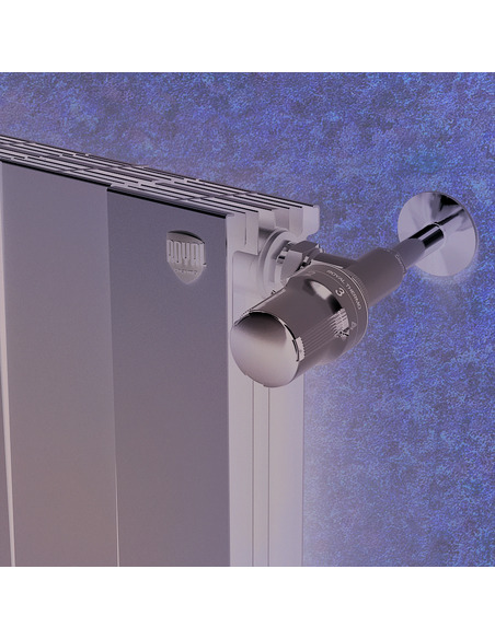 Биметаллический радиатор Royal Thermo PianoForte Silver Satin 500 х6