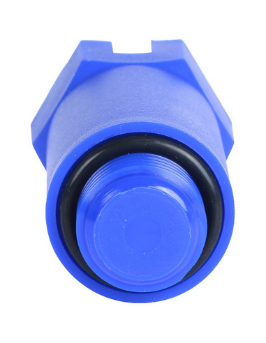 Пробка длинная STOUT 1/2, синяя