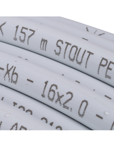 Труба металлопластиковая STOUT 16х2,0 (бухта 100 м)