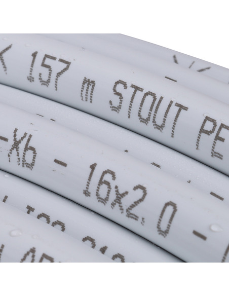 Труба металлопластиковая STOUT 16х2,0 (бухта 100 м)