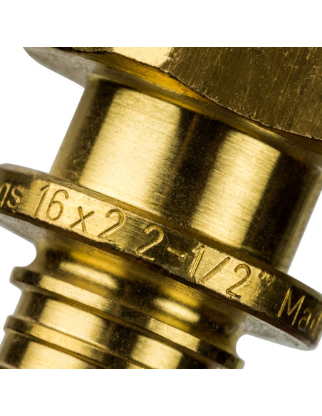 Переходник STOUT 16x1/2" ВР для труб из сшитого полиэтилена