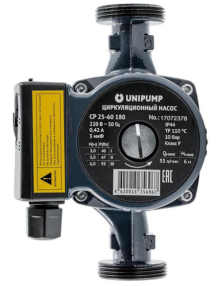Насос циркуляционный UNIPUMP CP 25-60 180