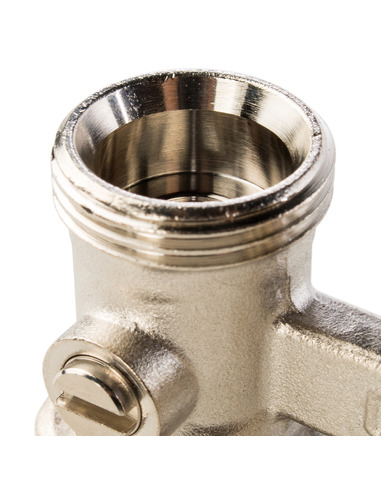 Узел нижнего подключения STOUT 3/4" для двухтрубной системы, прямой
