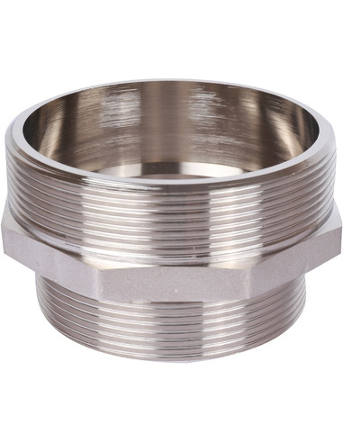 Ниппель переходной никелированный STOUT 3"х2 1/2" НР
