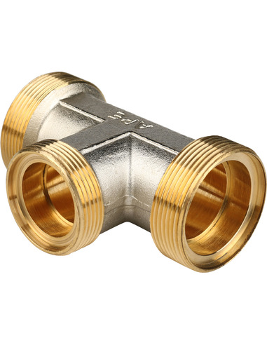 Тройник переходной STOUT 32x26x32 для металлопластиковых труб обжим