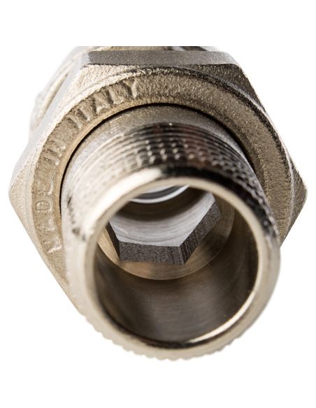 Кран шаровой STOUT полнопроходной 1/2" со сгоном (бабочка) Кран шаровой STOUT полнопроходной 1/2" со сгоном (бабочка)