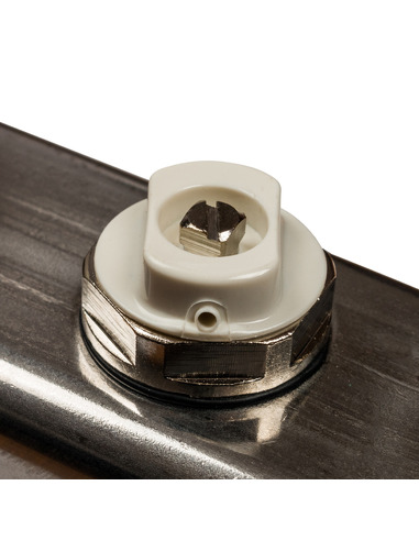 Коллектор STOUT из нержавеющей стали с расходомерами 5 вых. с воздухоотводчиком и сливом