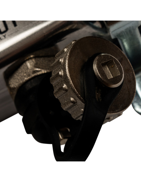 Коллектор STOUT из нержавеющей стали с расходомерами 5 вых. с воздухоотводчиком и сливом