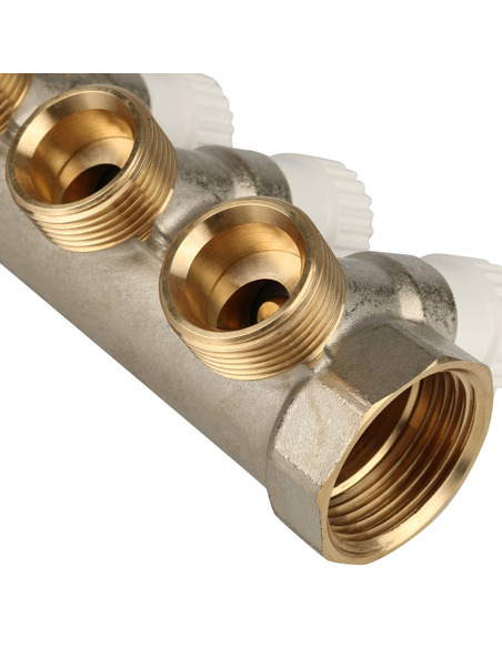 Коллектор распределительный STOUT 1", 4 вых. 3/4" ЕК