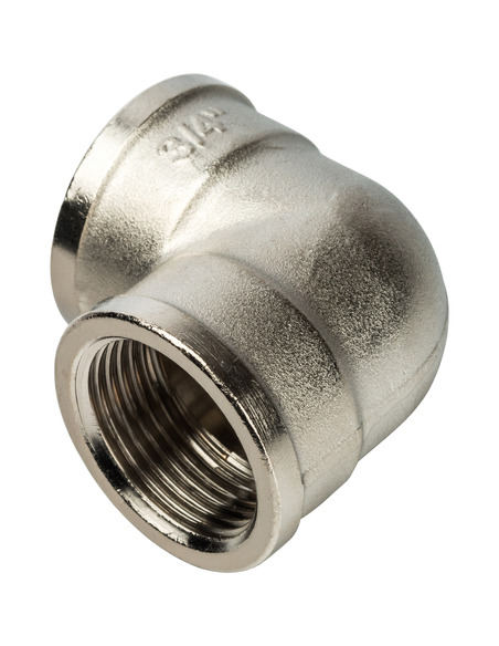 Угольник никелированный STOUT 3/4" ВР