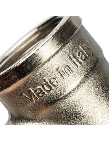 Угольник никелированный STOUT 3/4" ВР