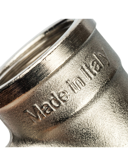 Угольник никелированный STOUT 3/4" ВР