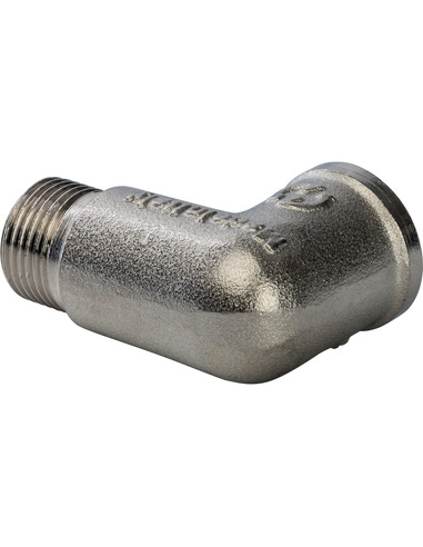 Угольник никелированный STOUT 3/8" ВР-НР