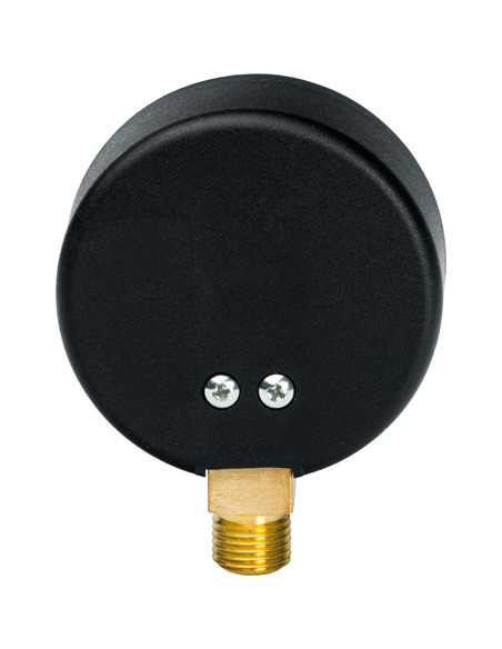 Манометр STOUT 63 мм, 1/4", 0-10 бар, радиальный Манометр STOUT 63 мм, 1/4", 0-10 бар, радиальный