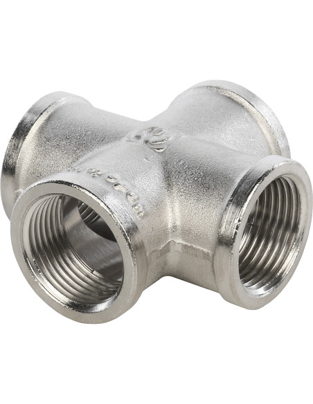 Крестовина никелированная STOUT 3/4" ВР