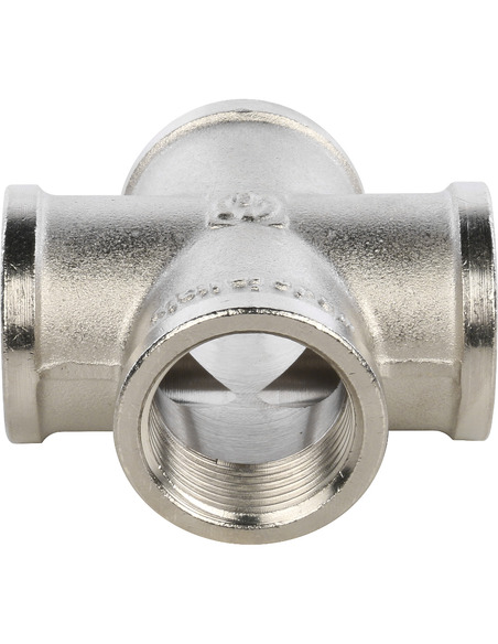 Крестовина никелированная STOUT 3/4" ВР