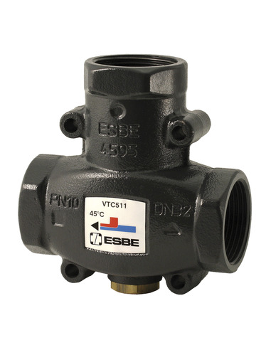 Термостатический смесительный клапан ESBE VTC511 50°С, 1" ВР, Kvs 9