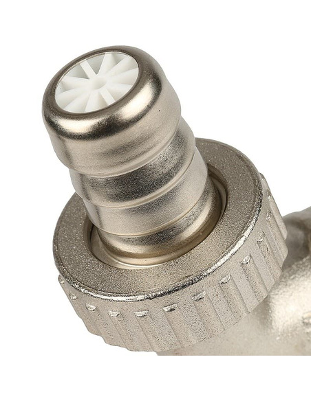 Кран шаровой ITAP 132 1" со штуцером (рычаг)