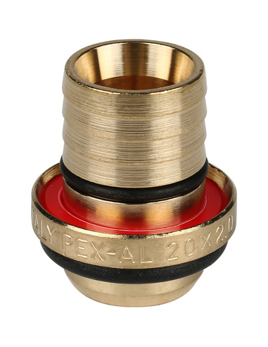 Переходник STOUT 20x3/4" НР для металлопластиковых труб обжим