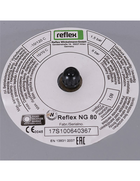 Расширительный бак Reflex NG 80, 6 бар