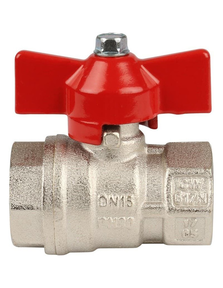 Кран шаровой ITAP IDEAL 092 1/2" ВР-ВР (бабочка) Кран шаровой ITAP IDEAL 092 1/2" ВР-ВР (бабочка)